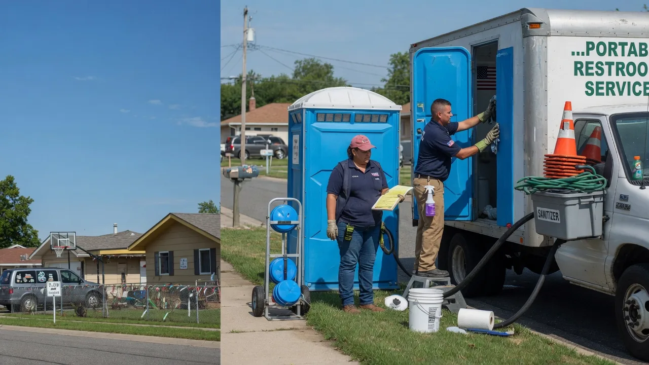 Portable Toilet Rental in Burr Oak, KS near me